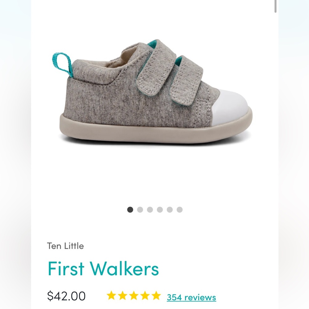 Ten little first walkers gray size 3